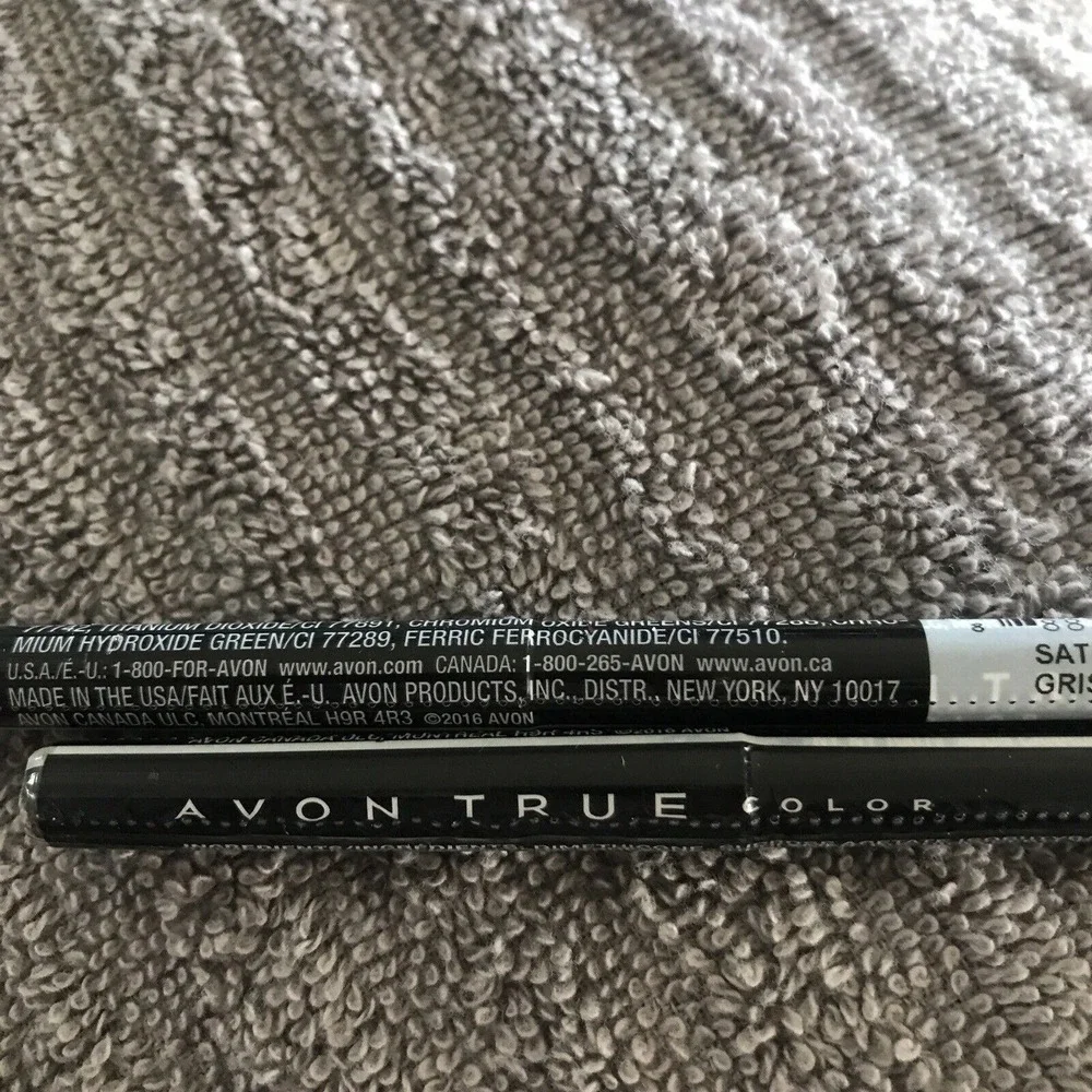 AVON TRUE COLOR GLIMMERSTICKS EYE LINER SATURN GREY (LOT OF 2) SEALED